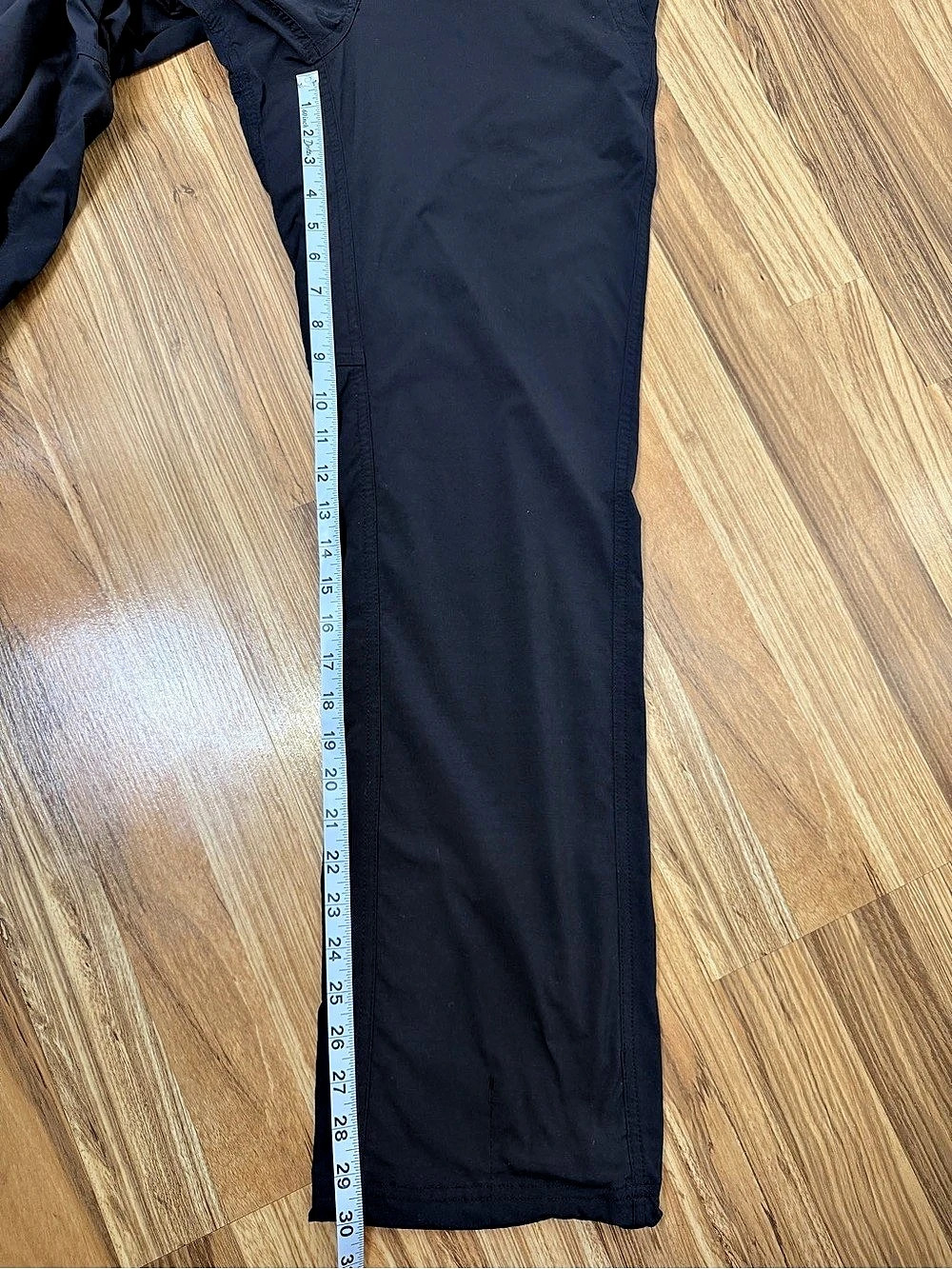 L.L. Bean Womens Black Nylon Blend Hiking Pants Size 6 - Picture 7 of 9